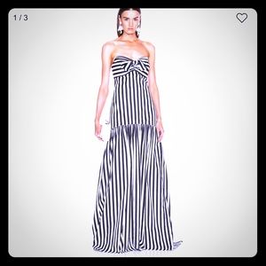 Caroline Comsats Strapless Maxi Dress